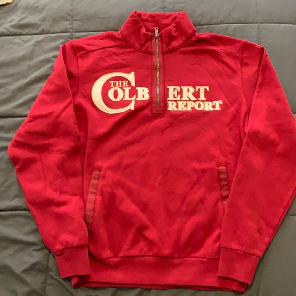 The Colbert Report Half Zip Sweatshirt